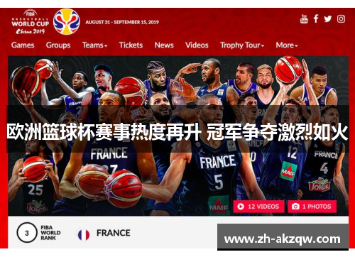 欧洲篮球杯赛事热度再升 冠军争夺激烈如火